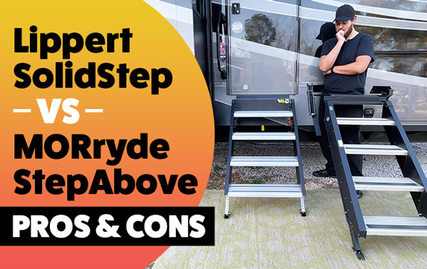 Lippert Solid Step vs MORryde StepAbove RV Entry Step Pros & Cons